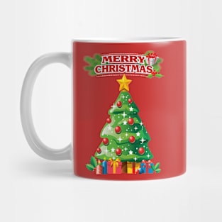 Merry Christmas Tree Mug